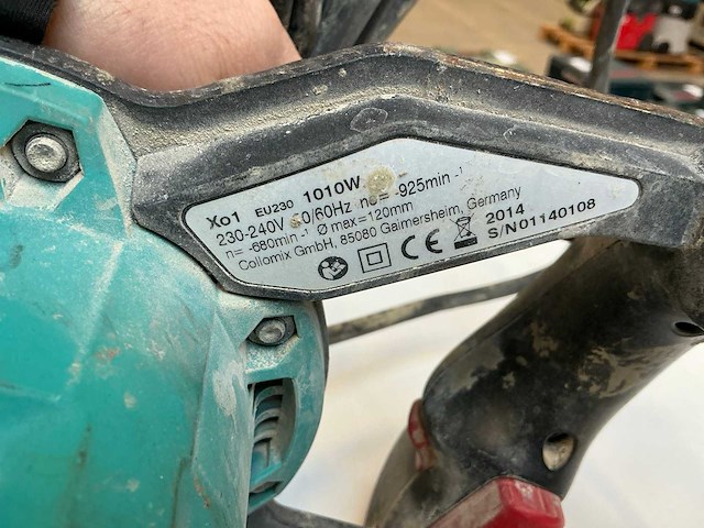 Collomix xo1 industriële menger - afbeelding 4 van  4