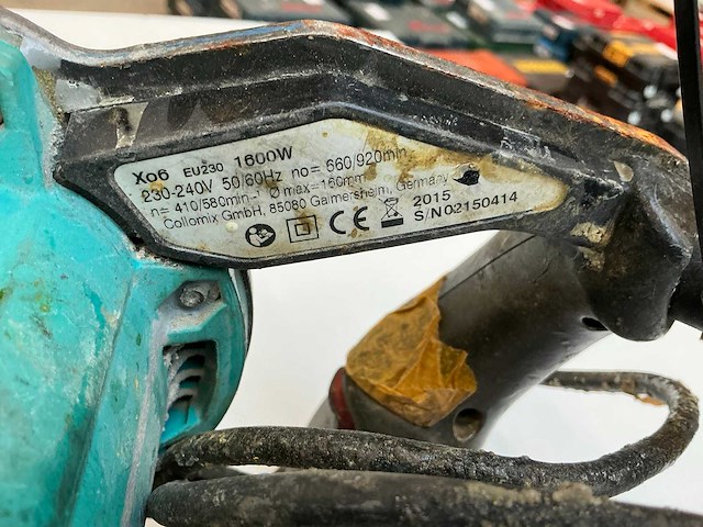 Collomix xo6 industriële menger - afbeelding 4 van  4