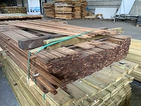 Collstrop partij onderdelen voor houten tuinomheining (2x) - afbeelding 3 van  5