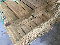 Collstrop partij onderdelen voor houten tuinomheining (2x) - afbeelding 5 van  5