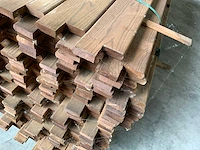 Collstrop partij onderdelen voor houten tuinomheining - afbeelding 3 van  4