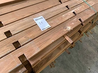 Collstrop partij onderdelen voor houten tuinomheining - afbeelding 4 van  4