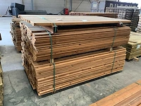 Collstrop partij onderdelen voor houten tuinomheining - afbeelding 2 van  3