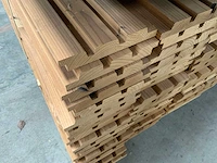 Collstrop partij onderdelen voor houten tuinomheining - afbeelding 3 van  3