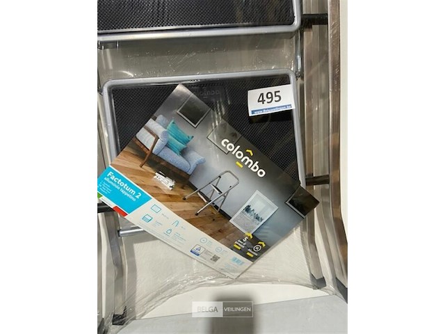 Colombo keukentrap 2 tr 150 kg max alu - afbeelding 3 van  3