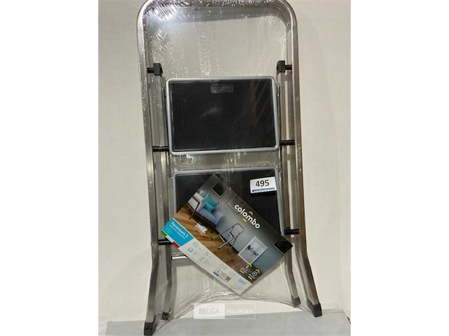 Colombo keukentrap 2 tr 150 kg max alu - afbeelding 2 van  3