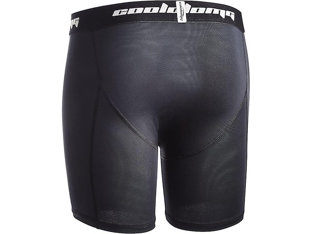 Colomg heren diepe bescherming suspensorium compressiebroek ondergoed met cup voor vechtsport - afbeelding 4 van  4