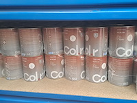 Color houtverf 20x1 liter, wit satin - afbeelding 1 van  1