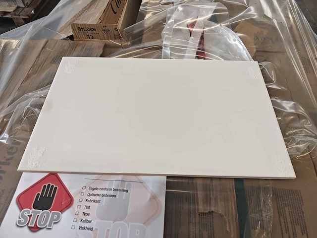 Colorker carnaby blanco glans wandtegel 25x40 cm 36 m² - afbeelding 4 van  8