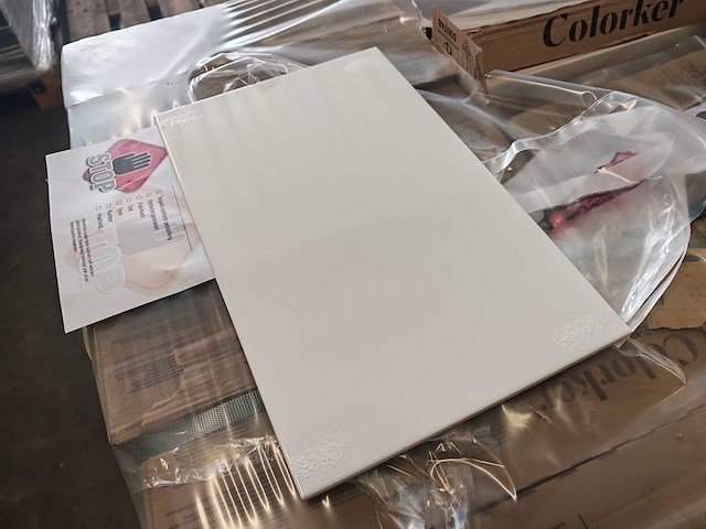 Colorker carnaby blanco glans wandtegel 25x40 cm 54 m² - afbeelding 3 van  8
