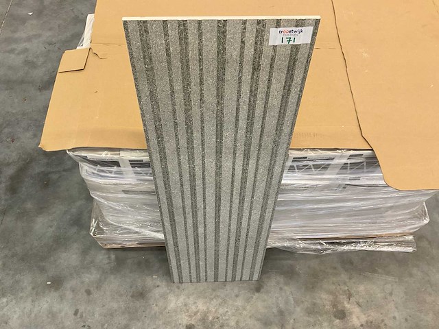 Colorker moments grey matic decor wandtegel 31,6x100 cm 48 m² - afbeelding 3 van  3