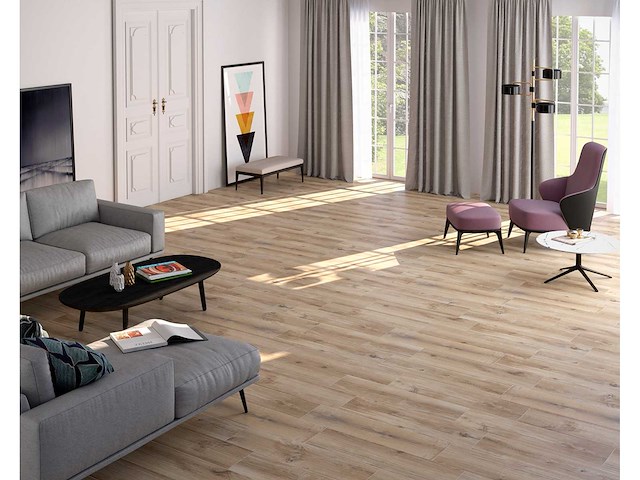 Colorker norden natural matt 21,8x84 cm - vloertegel 37m² - afbeelding 2 van  2