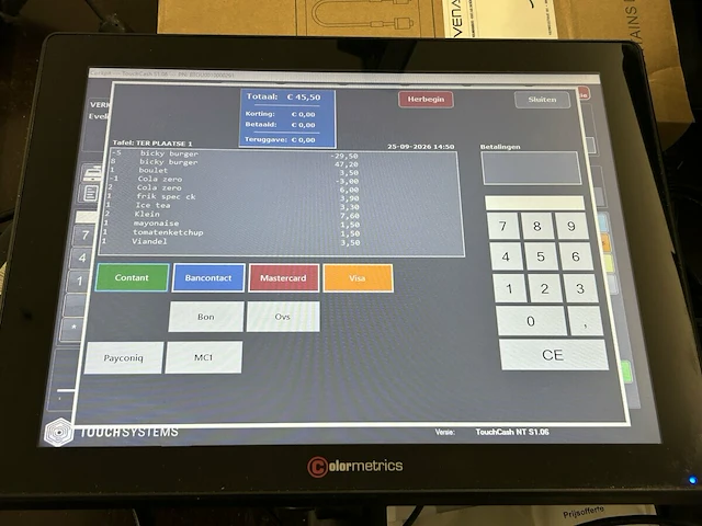 Colormetrics kassasyteem - afbeelding 3 van  8