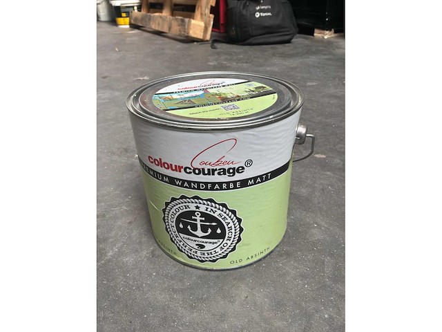 Colour courage potten muur verf (4x) - afbeelding 1 van  1