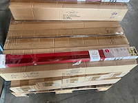 Colours ebira palletdeal luxaflex aluminium multi positions 67 x 10-150cm rood (150x) - afbeelding 2 van  8