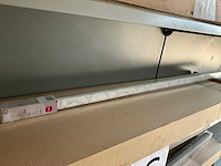 Colours luba rolgordijn lichtdoorlatend 150 x 190 cm hoog wit dessin (16x) - afbeelding 2 van  3