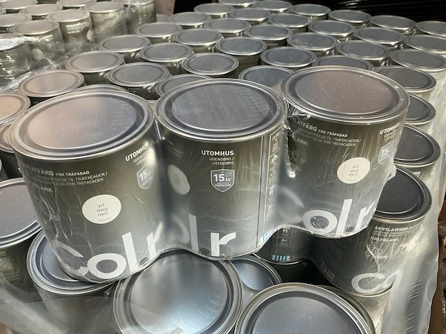 Colr buitenverf (wit) (200x) - afbeelding 1 van  4