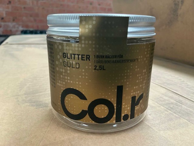 Col.r gold 34g glitteradditief (1260x) - afbeelding 1 van  4