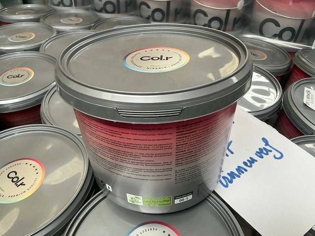 Col.r hout en metaal interieur verf wit 3000 ml (69x) - afbeelding 2 van  6