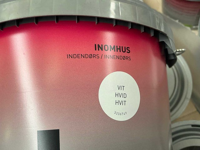 Col.r hout en metaal interieur verf wit 3000 ml (69x) - afbeelding 5 van  6