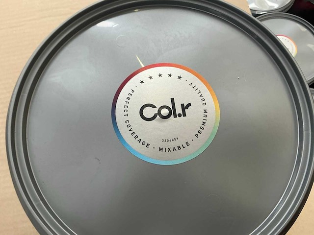 Col.r hout en metaal interieur verf wit 3000 ml (96x) - afbeelding 3 van  6