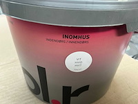 Col.r hout en metaal interieur verf wit 3000 ml (96x) - afbeelding 5 van  6
