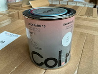 Col.r hout en metaal interieur verf wit mat 500 ml (280x) - afbeelding 1 van  6