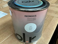 Col.r hout en metaal interieur verf wit mat 500 ml (280x) - afbeelding 4 van  6