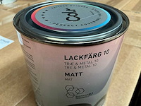 Col.r hout en metaal interieur verf wit mat 500 ml (280x) - afbeelding 5 van  6