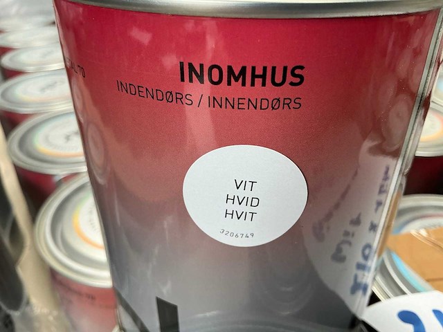 Col.r hout en metaal interieur verf zijdeglans wit 1000 ml (210x) - afbeelding 4 van  5