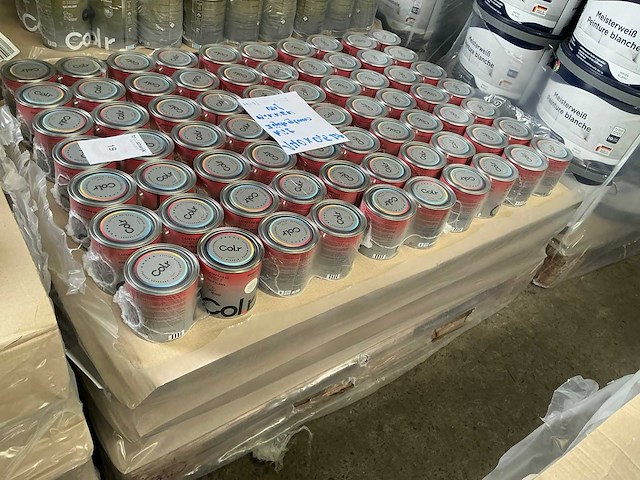 Col.r hout en metaal interieur verf zijdeglans wit 500 ml (140x) - afbeelding 4 van  4