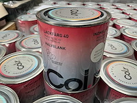 Col.r hout en metaal interieur verf zijdeglans wit 500 ml (140x)