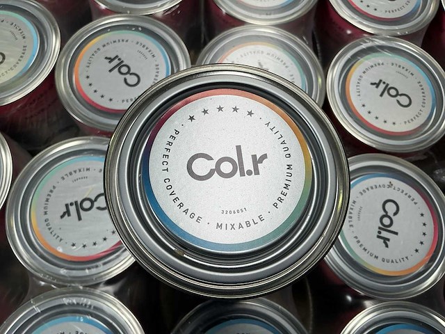 Col.r hout en metaal interieur verf zijdeglans wit 500 ml (140x) - afbeelding 3 van  5