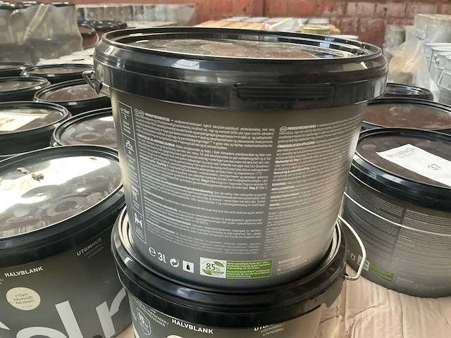 Col.r kalkwit 3000ml buiten verf (72x) - afbeelding 2 van  3