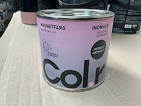 Col.r magneetverf antraciet 500 ml interieur verf (280x)