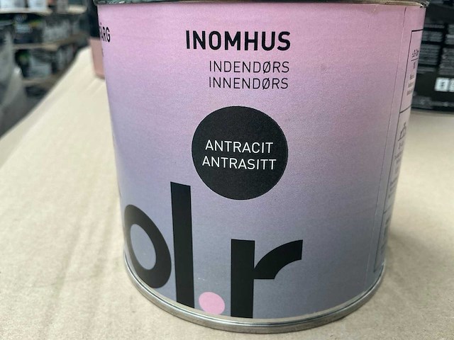 Col.r magneetverf antraciet 500 ml interieur verf (280x) - afbeelding 3 van  5