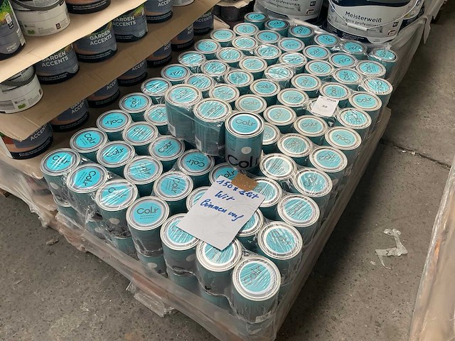 Col.r plafondverf wit extra matt 1000 ml interieur verf (150x) - afbeelding 6 van  6