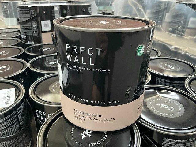 Col.r prfct wall cashmere bruin matt 2500 ml interieur verf (58x) - afbeelding 1 van  5
