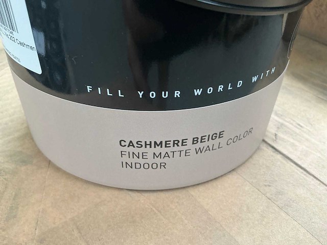 Col.r prfct wall cashmere bruin matt 2500 ml interieur verf (84x) - afbeelding 3 van  4