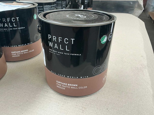 Col.r prfct wall cupcake bruin matt 2500 ml interieur verf (70x) - afbeelding 1 van  5