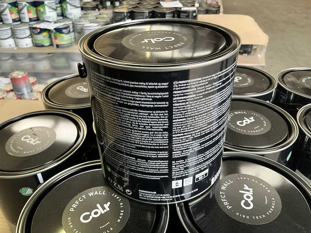 Col.r prfct wall kaki groen matt 2500 ml interieur verf (123x) - afbeelding 2 van  5