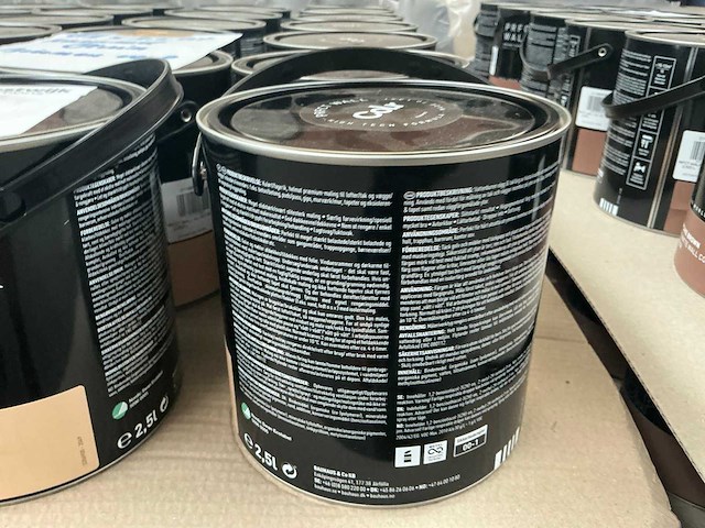 Col.r prfct wall karamel bruin matt 2500 ml interieur verf (81x) - afbeelding 2 van  5