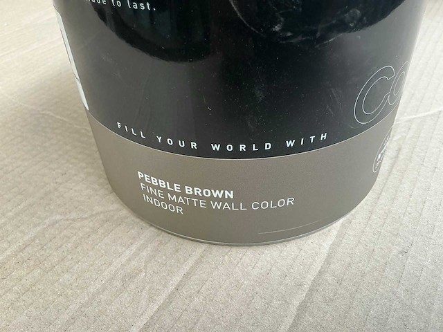 Col.r prfct wall kiezel bruin matt 2500 ml interieur verf (43x) - afbeelding 4 van  5