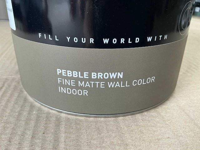 Col.r prfct wall kiezel bruin matt 2500 ml interieur verf (99x) - afbeelding 4 van  5