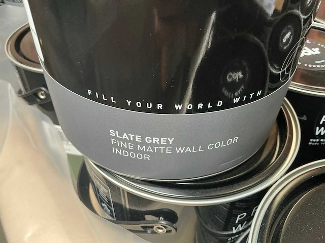 Col.r prfct wall leisteen grijs matt 2500 ml interieur verf (65x) - afbeelding 4 van  5