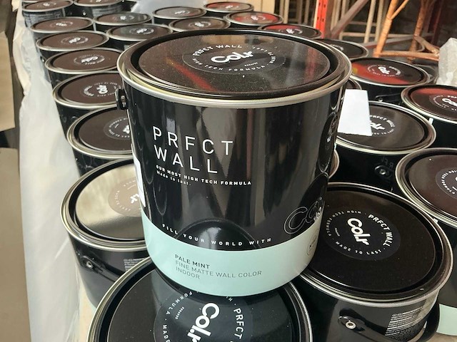 Col.r prfct wall licht muntgroen matt 2500 ml interieur verf (84x) - afbeelding 1 van  5