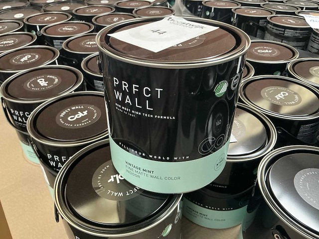 Col.r prfct wall muntgroen matt 2500 ml interieur verf (84x) - afbeelding 1 van  5