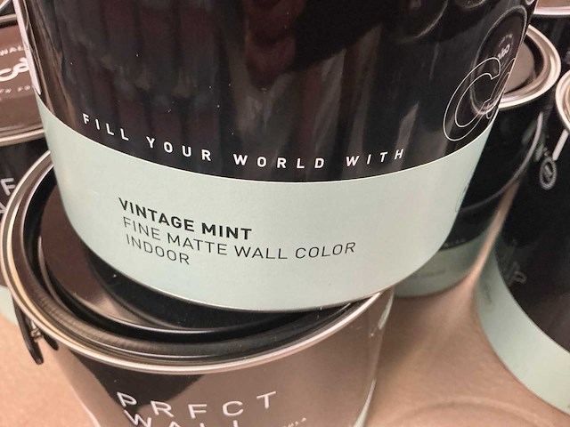 Col.r prfct wall muntgroen matt 2500 ml interieur verf (84x) - afbeelding 4 van  5
