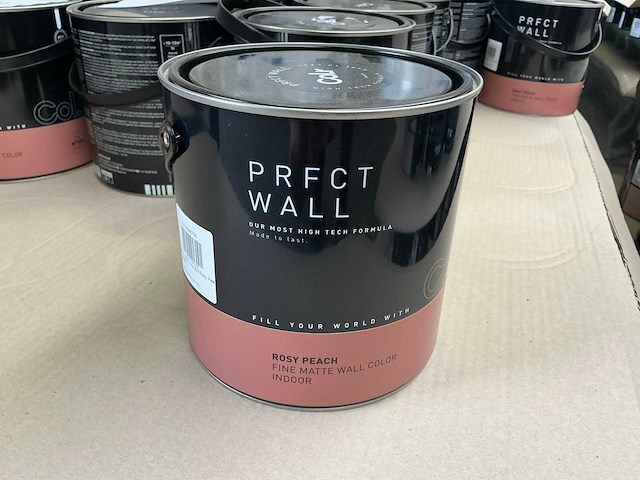 Col.r prfct wall perziek rose matt 2500 ml interieur verf (46x) - afbeelding 1 van  5