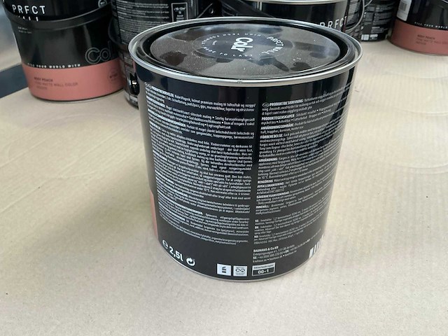 Col.r prfct wall perziek rose matt 2500 ml interieur verf (46x) - afbeelding 2 van  5